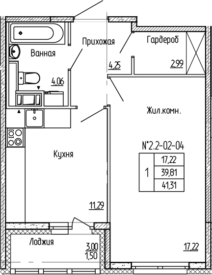 Планировка квартиры