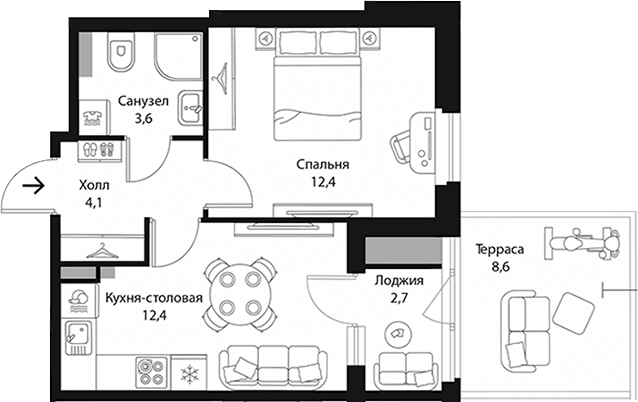 Планировка квартиры