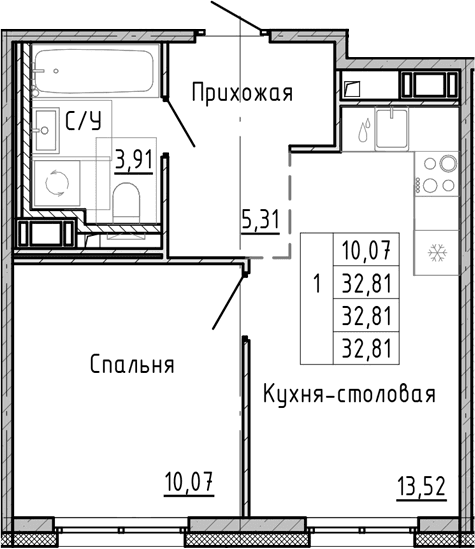 Планировка квартиры