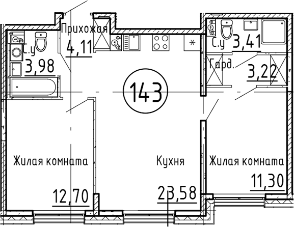 Планировка квартиры