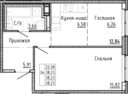 Планировка квартиры
