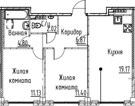 Планировка квартиры