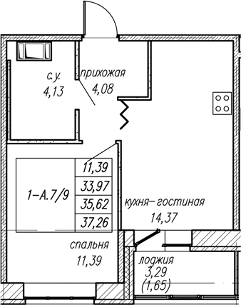 Планировка квартиры