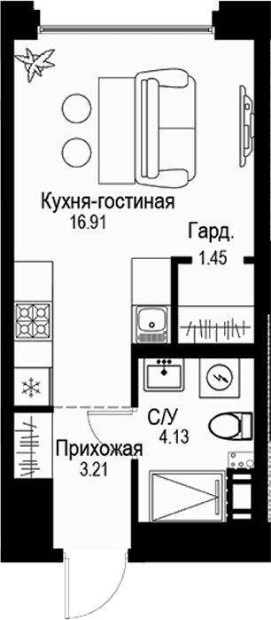 Планировка квартиры