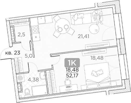 Планировка квартиры