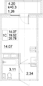 Планировка квартиры