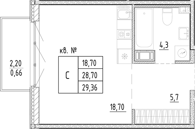 Планировка квартиры