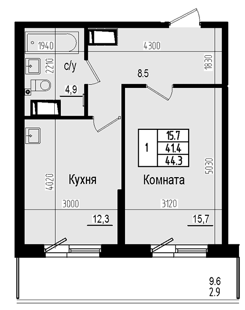 Планировка квартиры