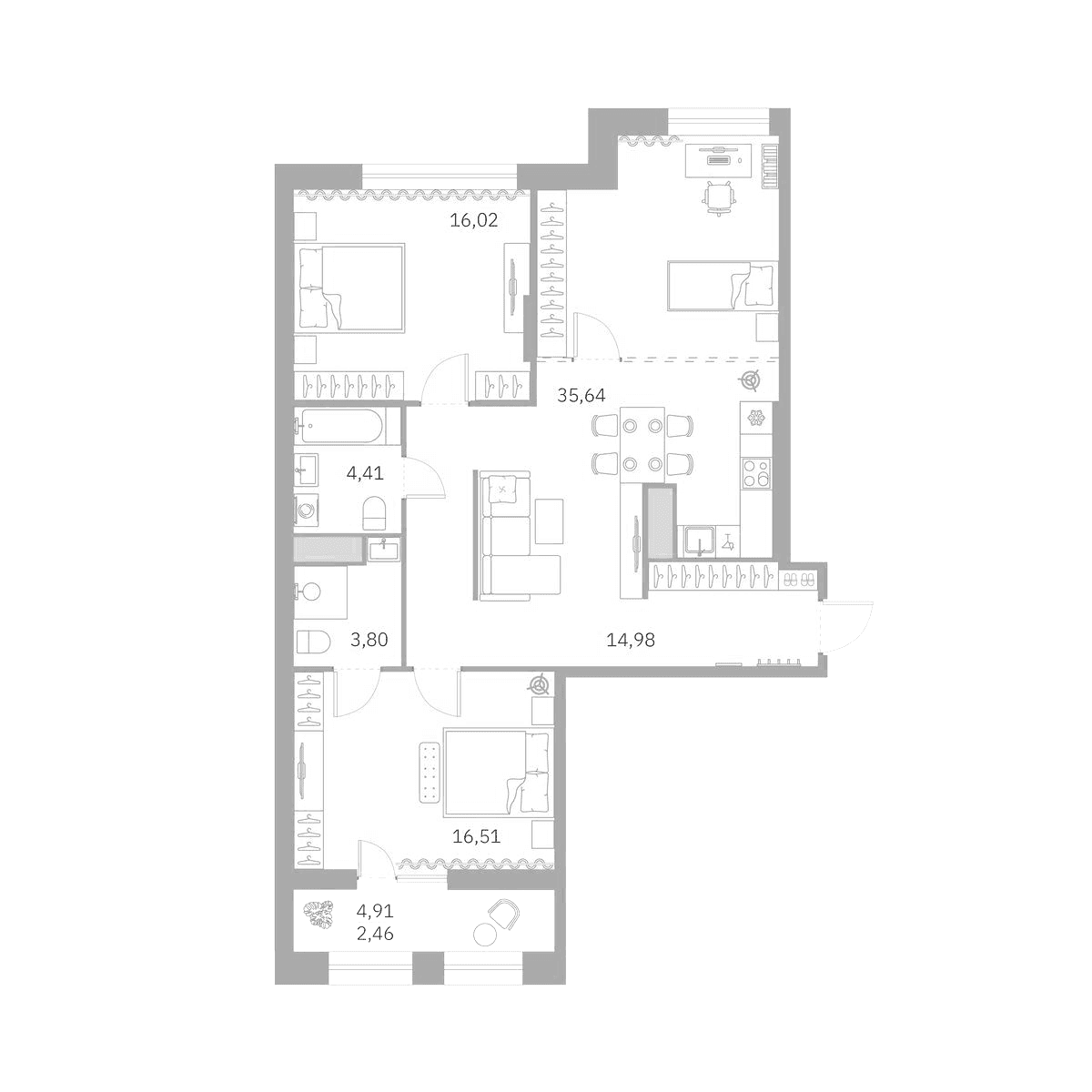 Планировка квартиры