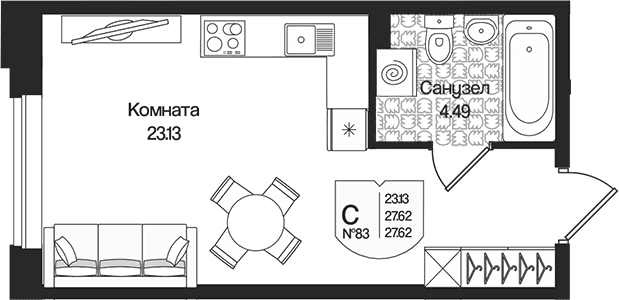 Планировка квартиры