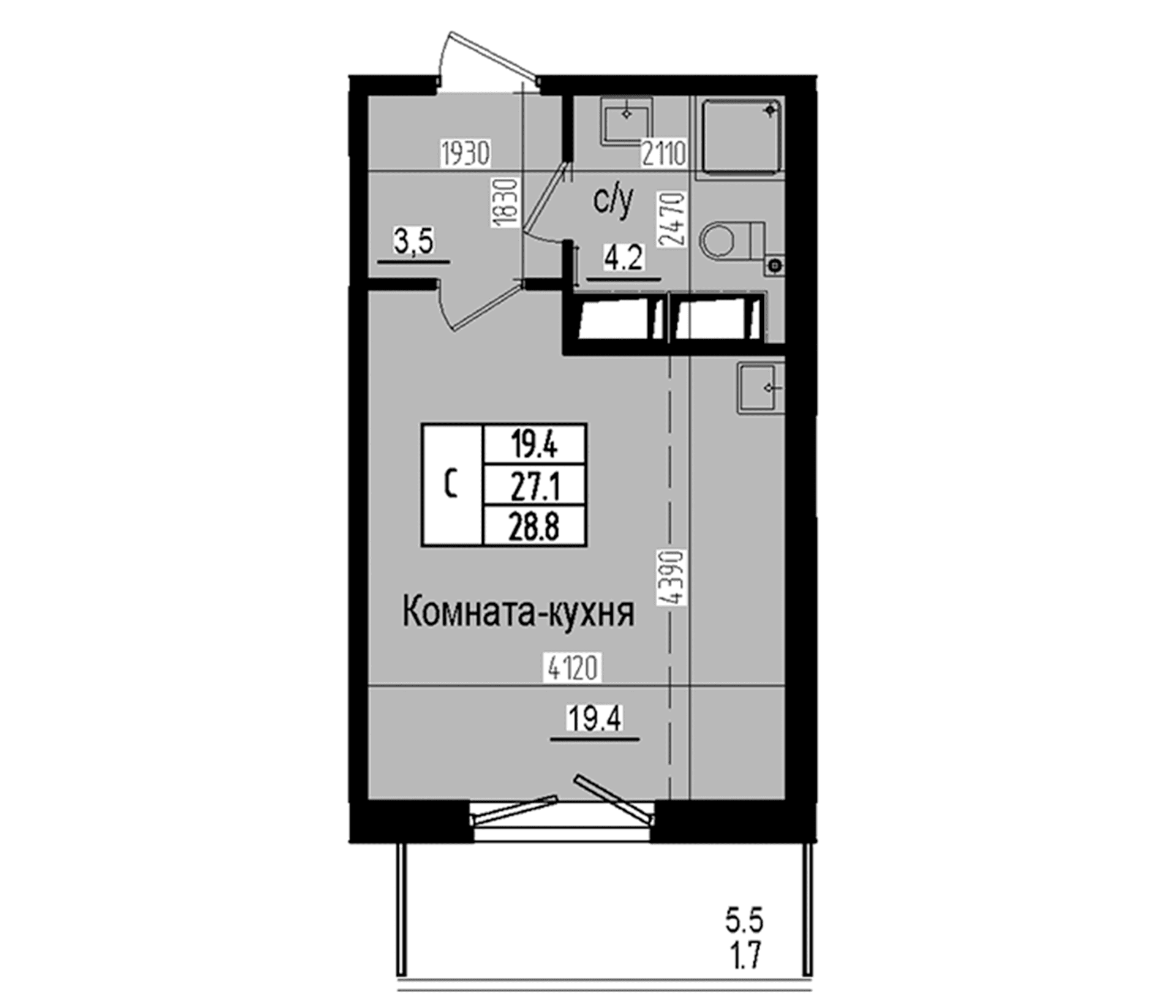 Планировка квартиры