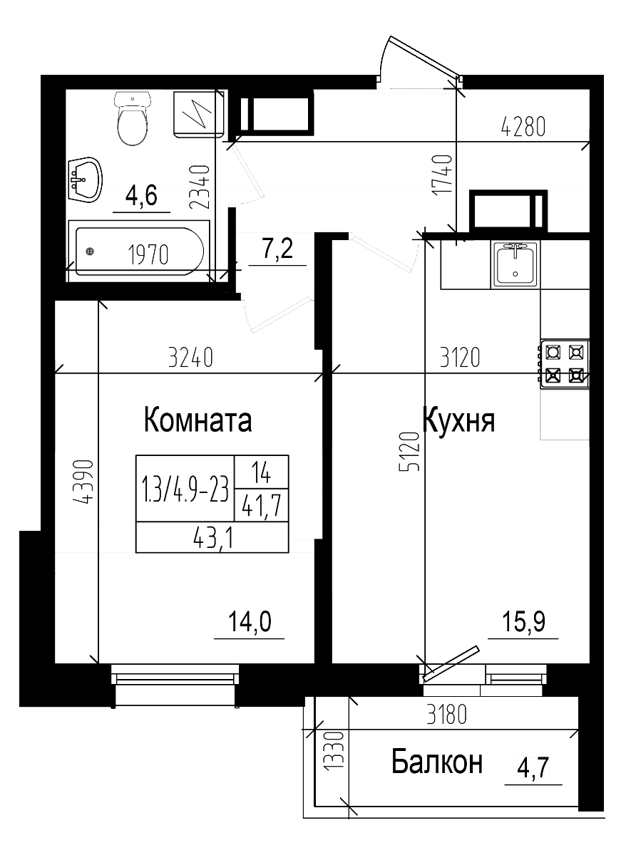 Планировка квартиры