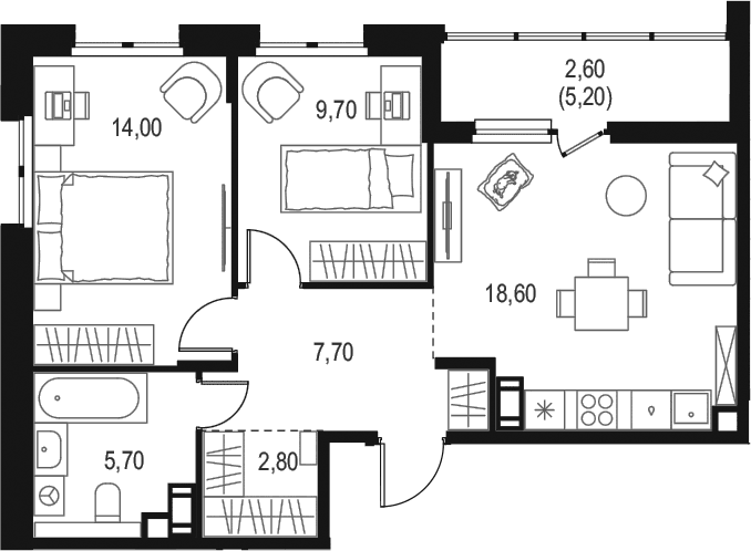 Планировка квартиры