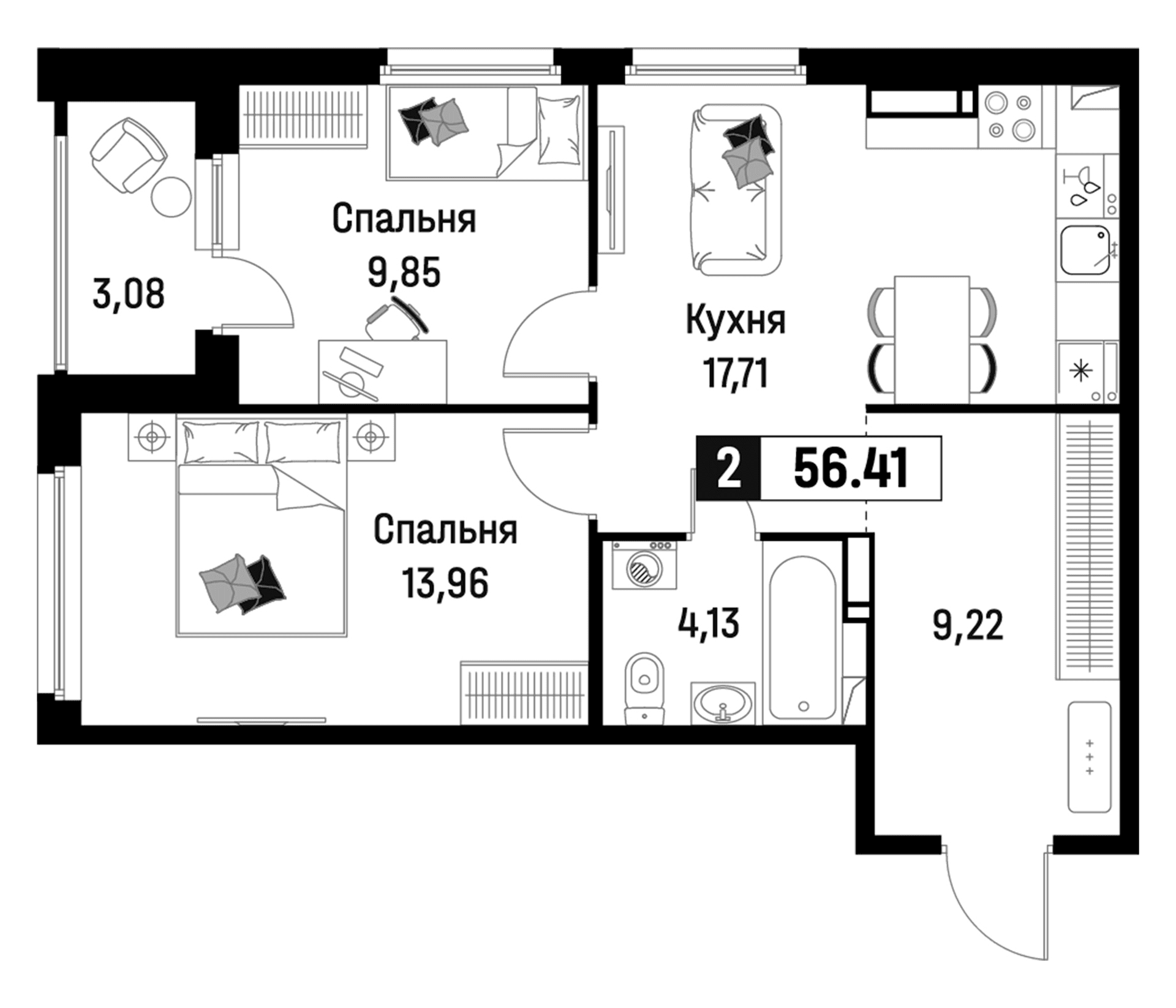 Планировка квартиры