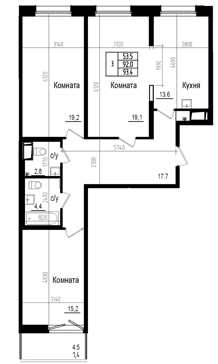 Планировка квартиры