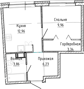 Планировка квартиры