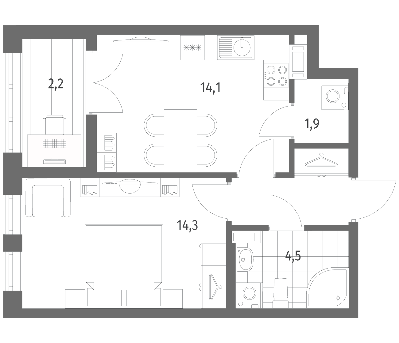 Планировка квартиры