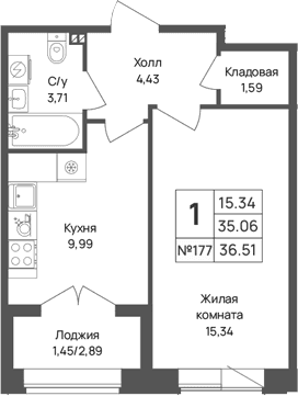 Планировка квартиры