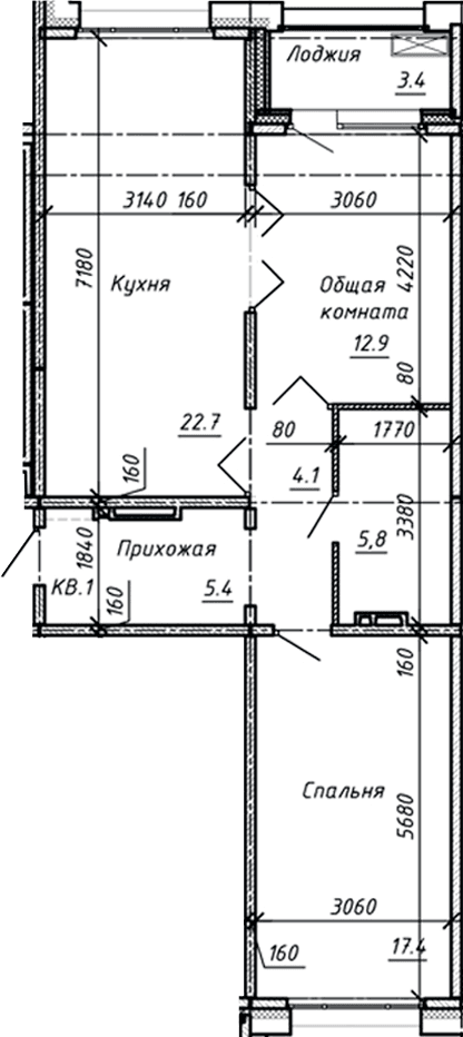 Планировка квартиры