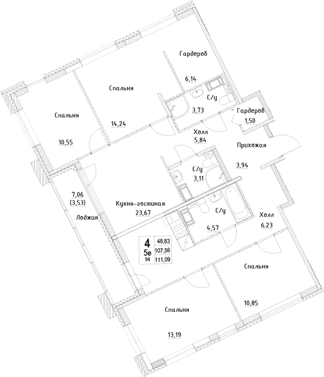 Планировка квартиры
