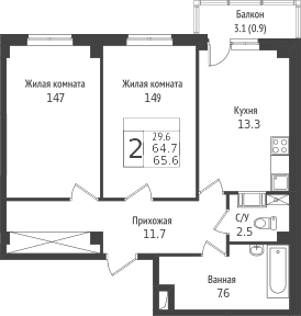 Планировка квартиры