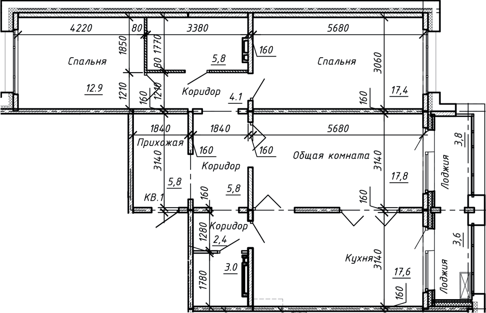 Планировка квартиры