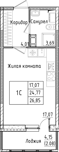 Планировка квартиры