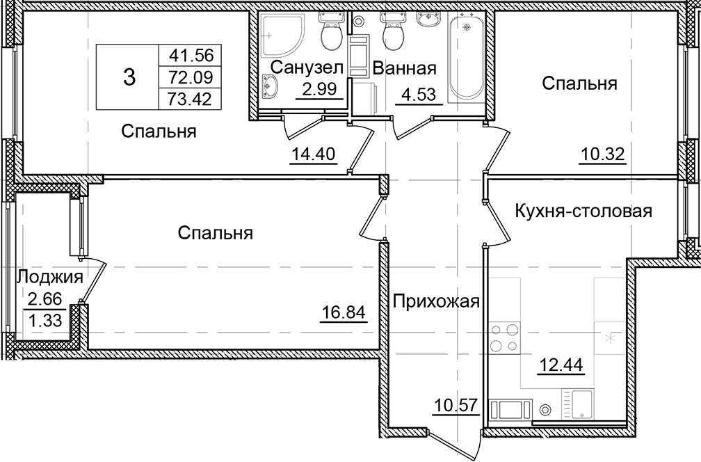 Планировка квартиры