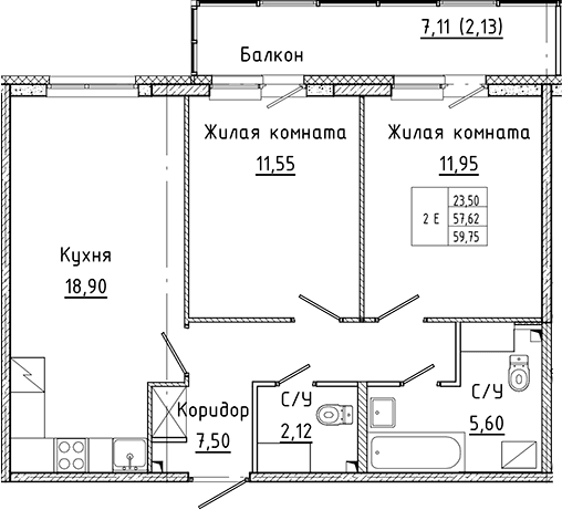 Планировка квартиры