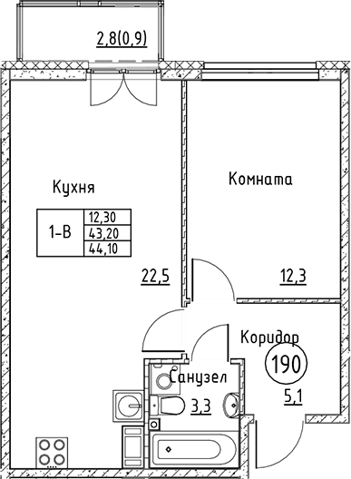 Планировка квартиры