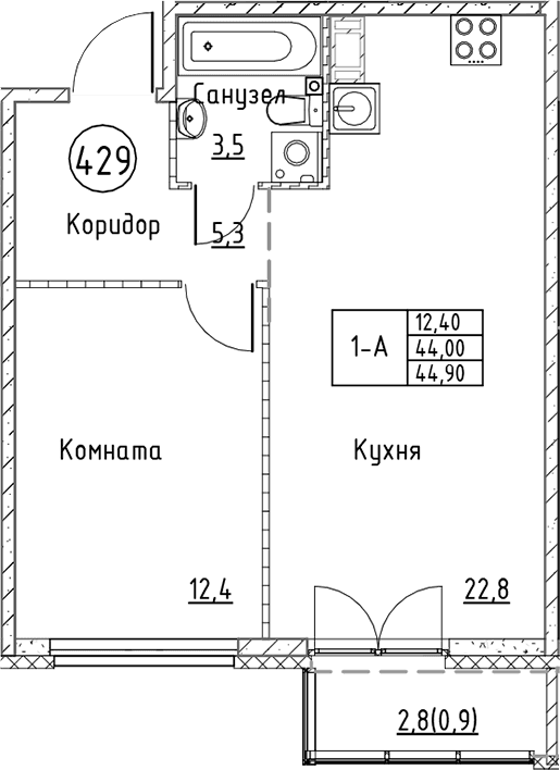 Планировка квартиры