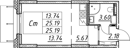 Планировка квартиры