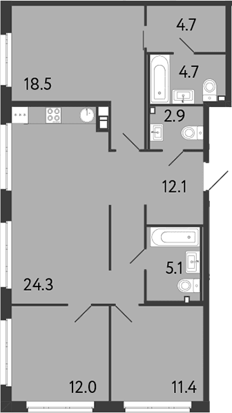 Планировка квартиры