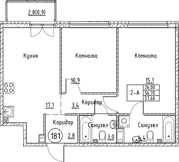 Планировка квартиры