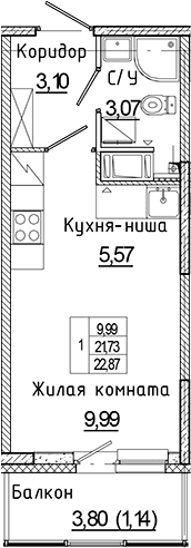 Планировка квартиры