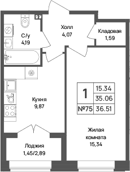 Планировка квартиры