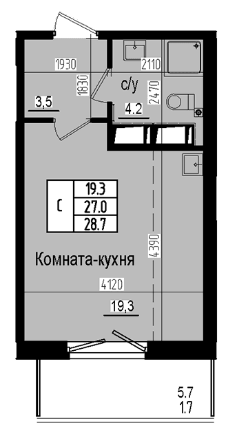 Планировка квартиры