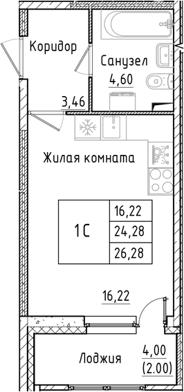 Планировка квартиры