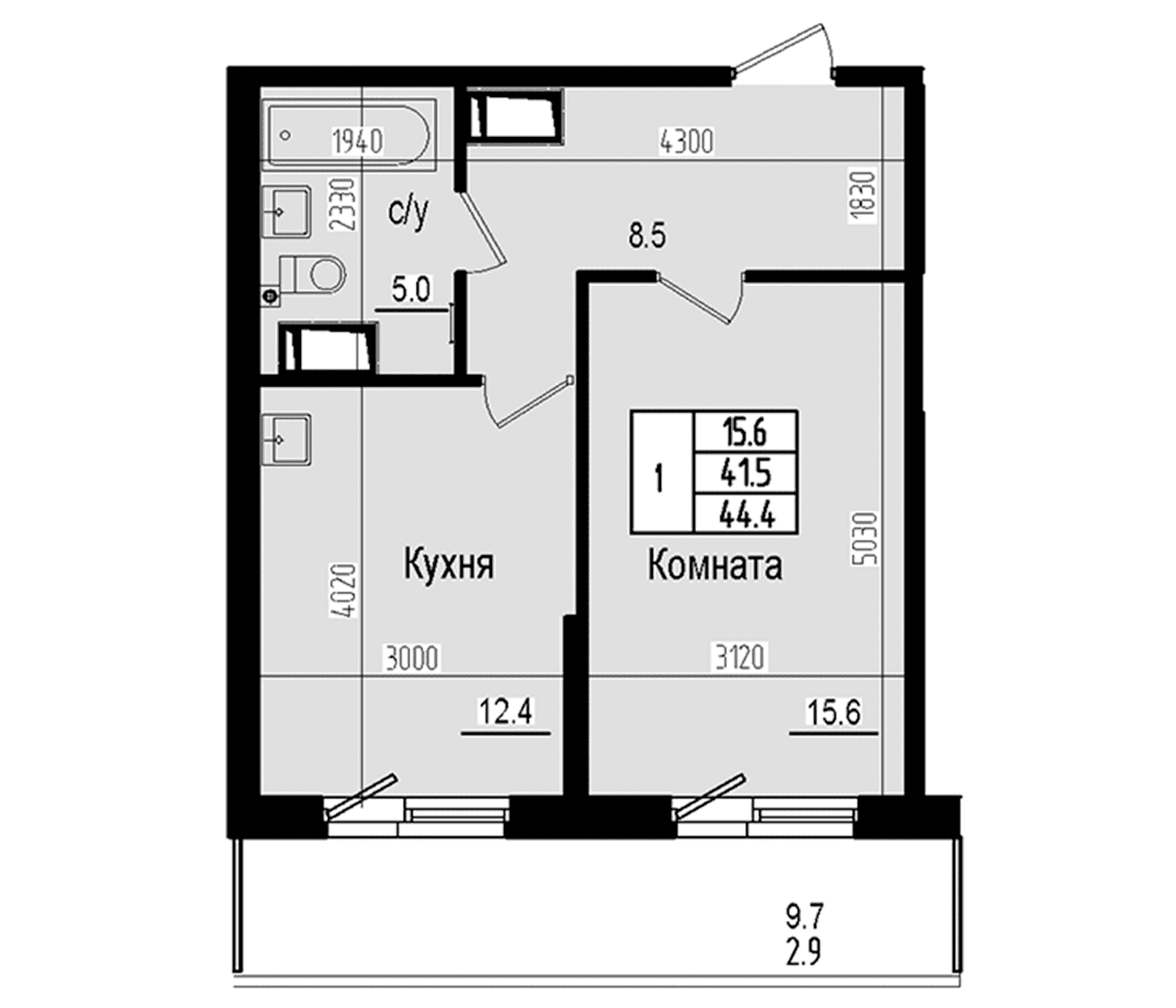 Планировка квартиры