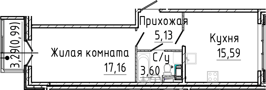 Планировка квартиры