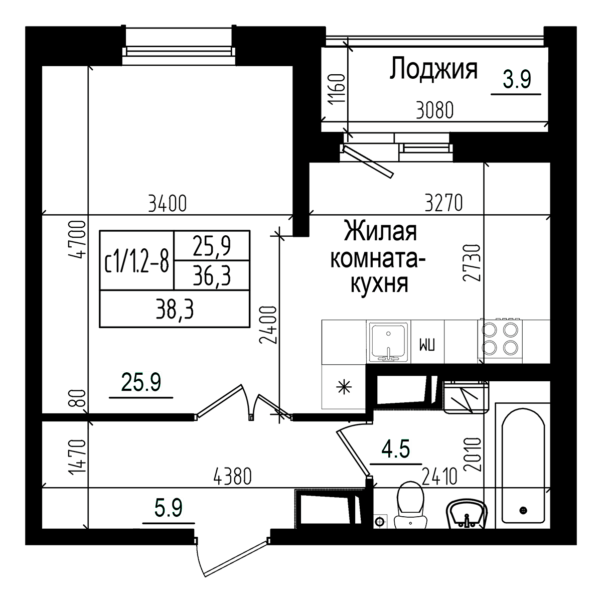 Планировка квартиры