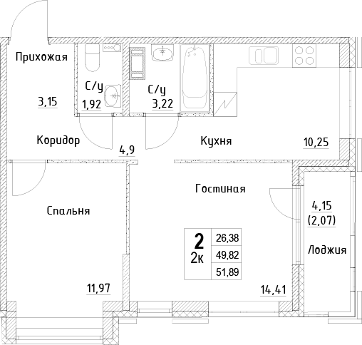 Планировка квартиры