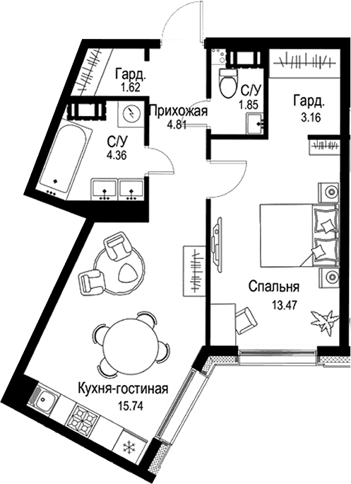 Планировка квартиры