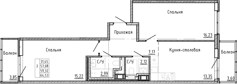 Планировка квартиры