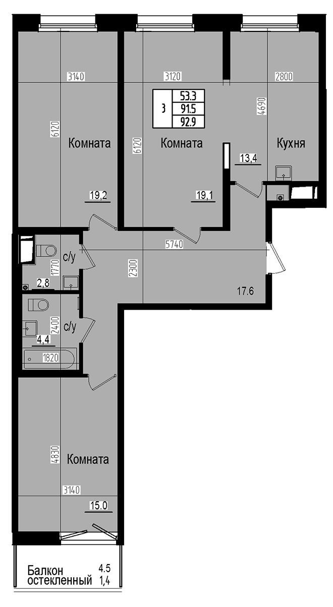 Планировка квартиры