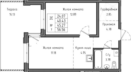 Планировка квартиры