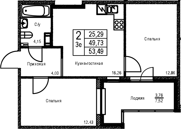 Планировка квартиры