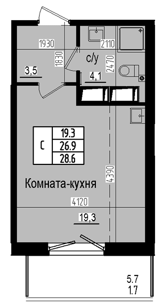 Планировка квартиры