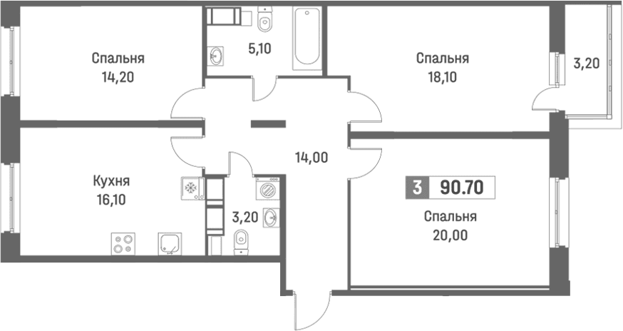 Планировка квартиры