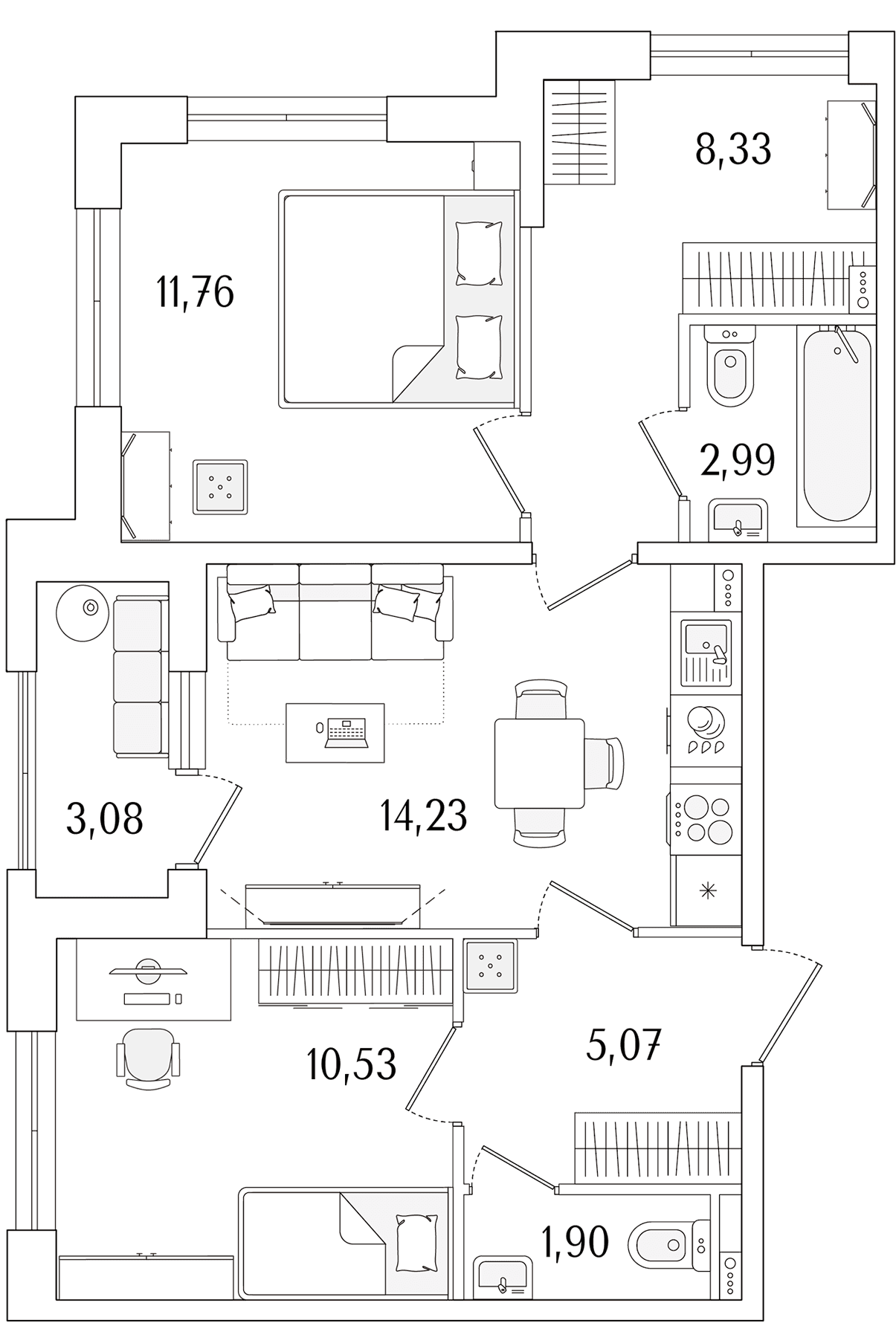 Планировка квартиры